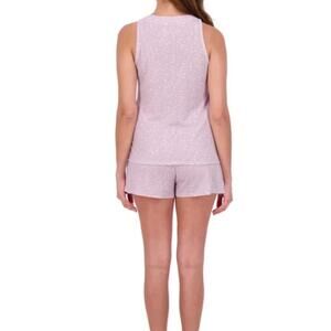Live2Lounge Women’s 2-piece Pointelle Lounge Set, Purple, 2X New Without Tags